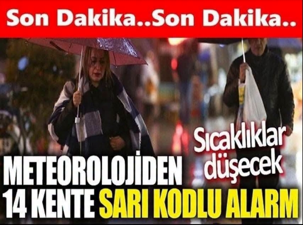 Meteoroloji’den Yeni Hava Durumu Uyarısı