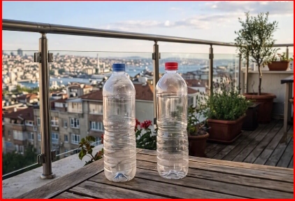 Balkona Bırakılan Pet Şişe Birçok Soruna Pratik Çözüm